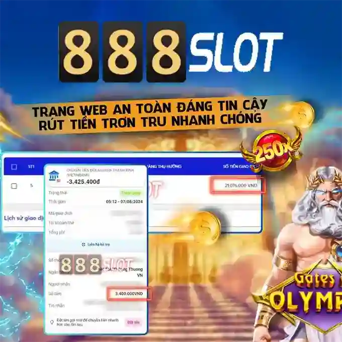 Tổng quan giao diện sảnh game 888slot với đồ họa 3D sắc nét