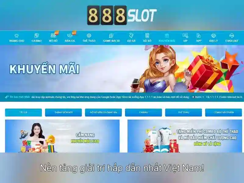 888slot - Đánh giá nền tảng slot trực tuyến